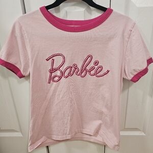 Mattel Barbie Pink Short Sleeve Tee